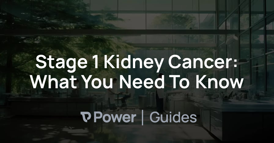 Header Image for Stage 1 Kidney Cancer: What You Need To Know