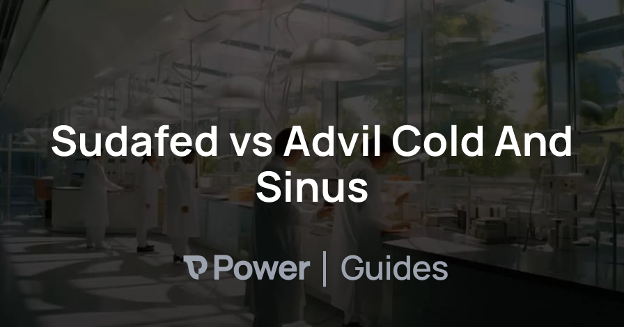 Header Image for Sudafed vs Advil Cold And Sinus