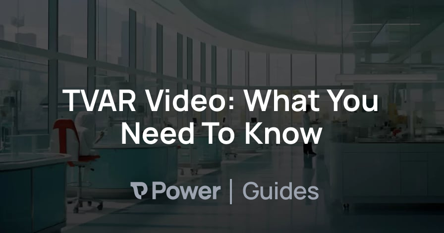 Header Image for TVAR Video: What You Need To Know