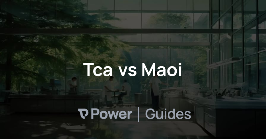 Header Image for Tca vs Maoi