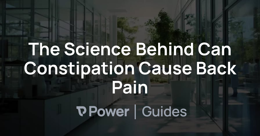 Header Image for The Science Behind Can Constipation Cause Back Pain