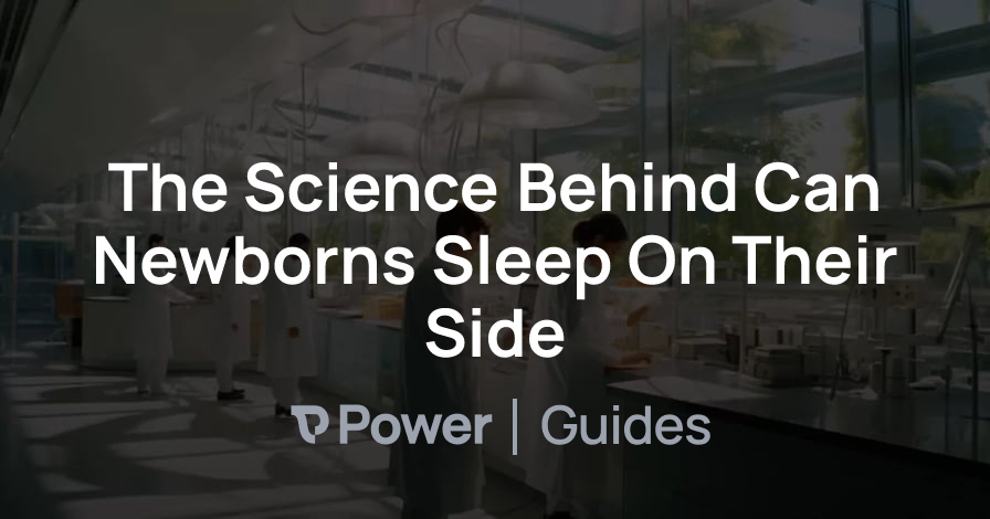 Header Image for The Science Behind Can Newborns Sleep On Their Side