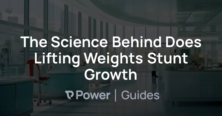 Header Image for The Science Behind Does Lifting Weights Stunt Growth