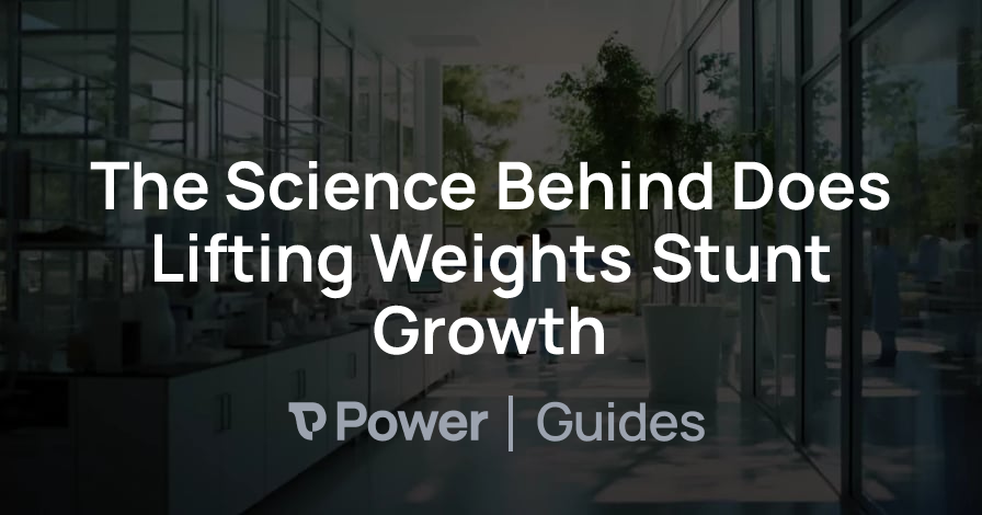 Header Image for The Science Behind Does Lifting Weights Stunt Growth