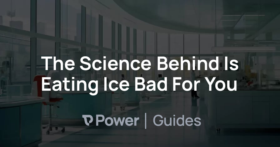 Header Image for The Science Behind Is Eating Ice Bad For You