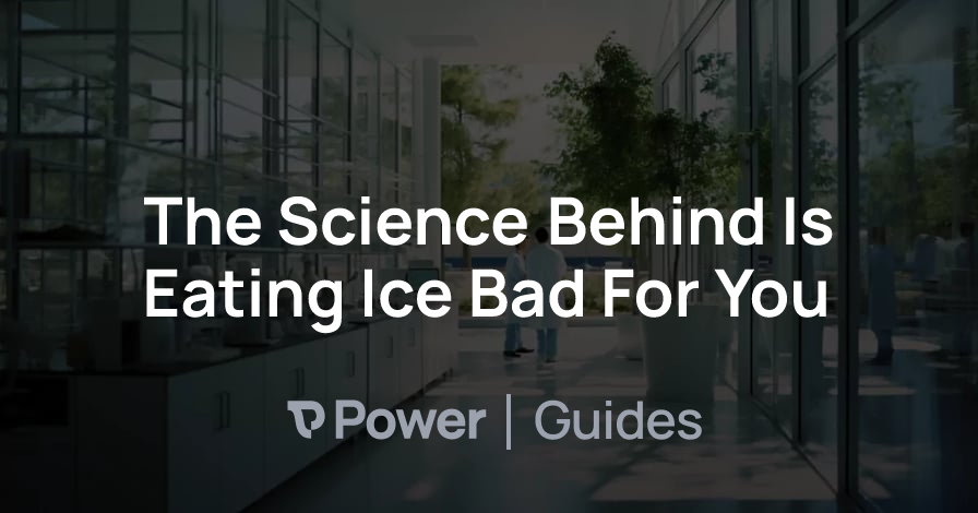 Header Image for The Science Behind Is Eating Ice Bad For You