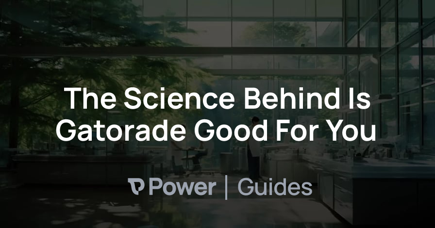 Header Image for The Science Behind Is Gatorade Good For You