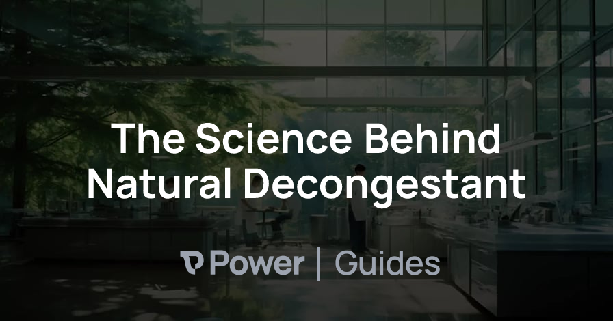 Header Image for The Science Behind Natural Decongestant