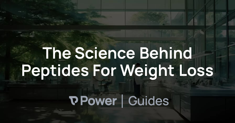 Header Image for The Science Behind Peptides For Weight Loss