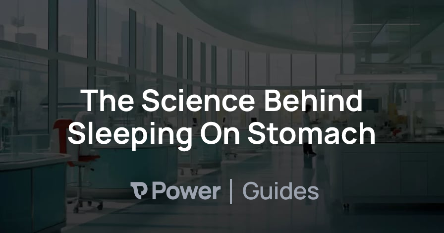 Header Image for The Science Behind Sleeping On Stomach