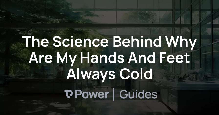 Header Image for The Science Behind Why Are My Hands And Feet Always Cold