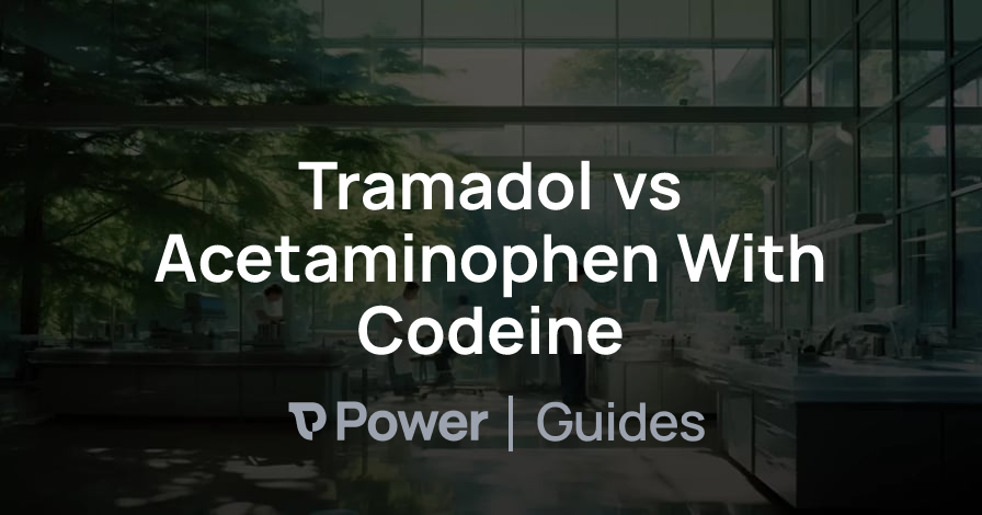 Header Image for Tramadol vs Acetaminophen With Codeine