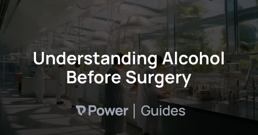 Header Image for Understanding Alcohol Before Surgery