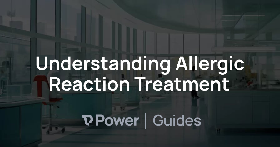 Header Image for Understanding Allergic Reaction Treatment