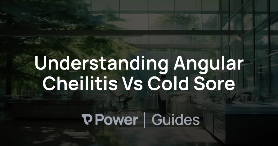 Header Image for Understanding Angular Cheilitis Vs Cold Sore