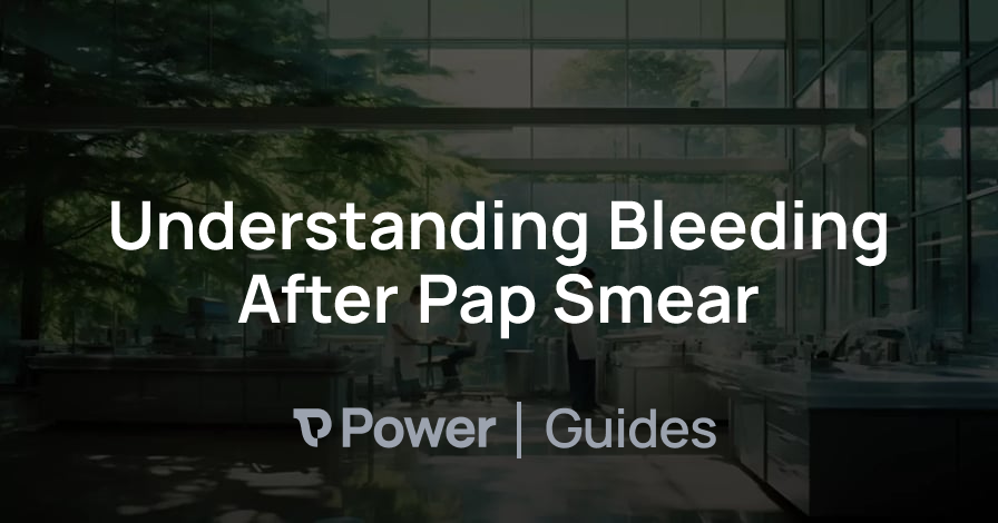 Header Image for Understanding Bleeding After Pap Smear