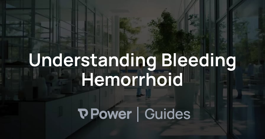 Header Image for Understanding Bleeding Hemorrhoid