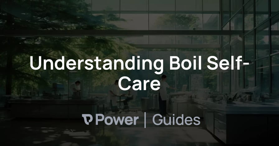Header Image for Understanding Boil Self-Care