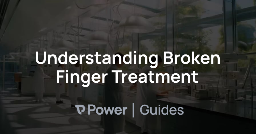 Header Image for Understanding Broken Finger Treatment