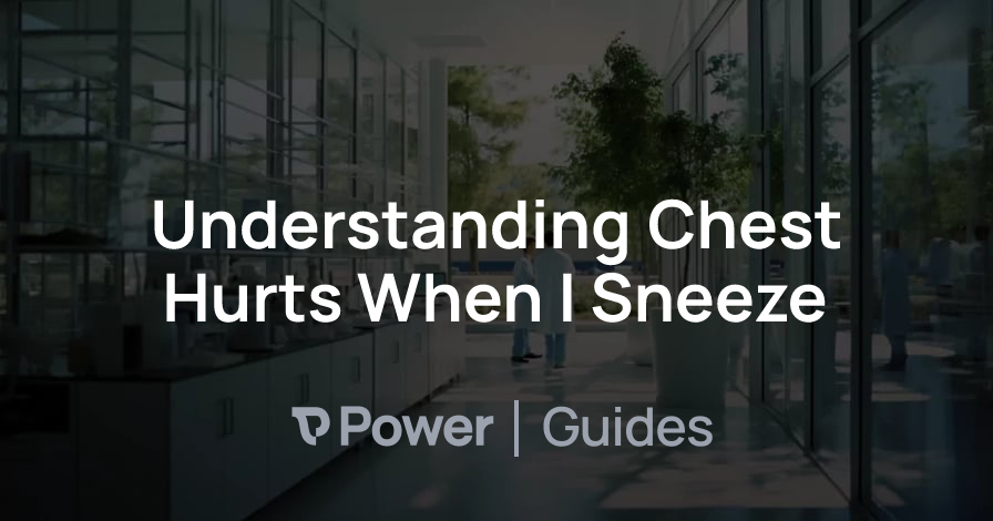 Header Image for Understanding Chest Hurts When I Sneeze