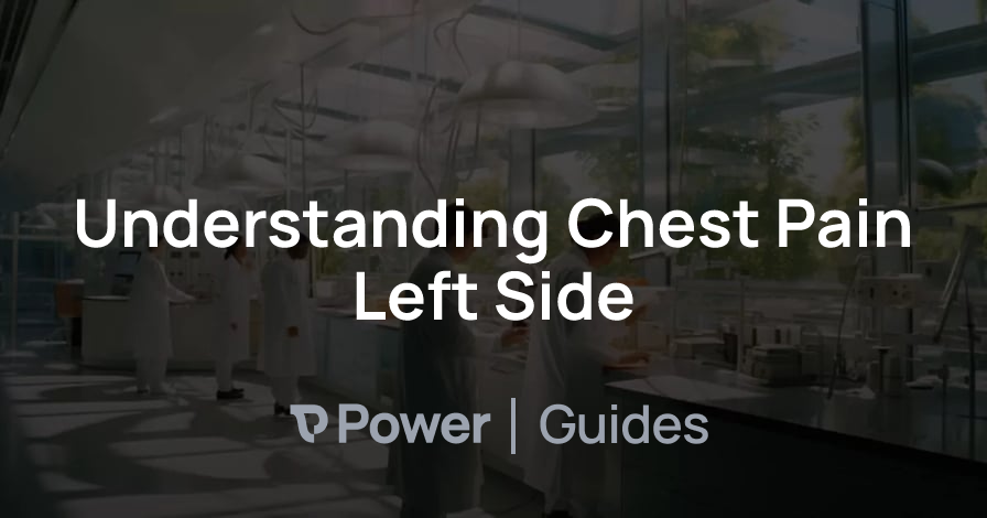 Header Image for Understanding Chest Pain Left Side