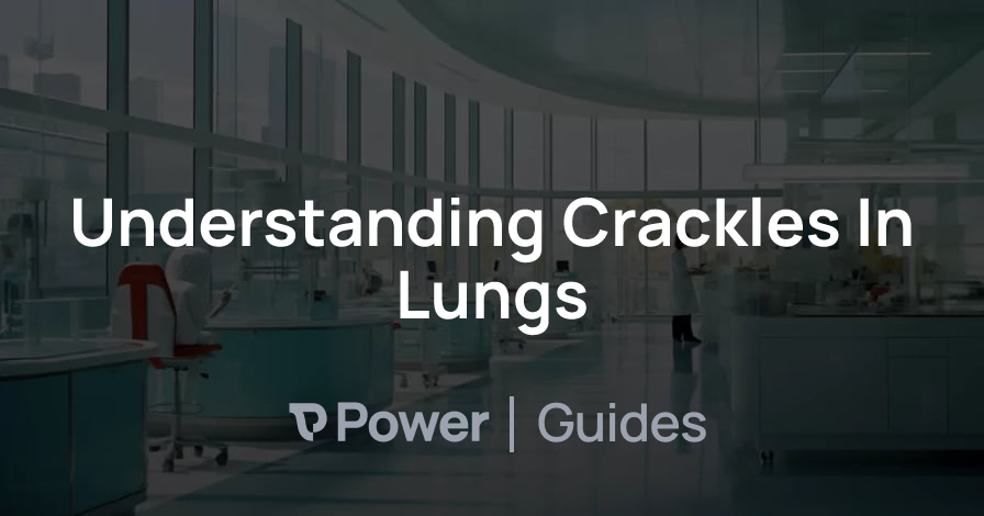 Header Image for Understanding Crackles In Lungs