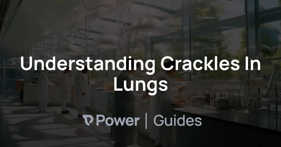 Header Image for Understanding Crackles In Lungs