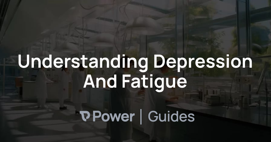 Header Image for Understanding Depression And Fatigue