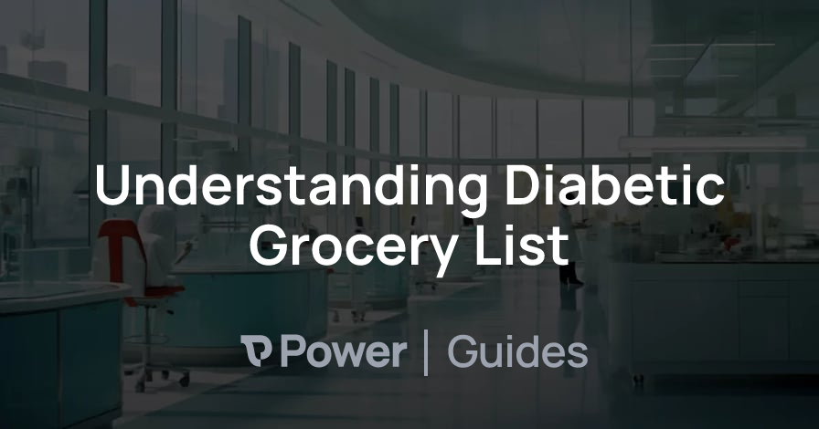 Header Image for Understanding Diabetic Grocery List