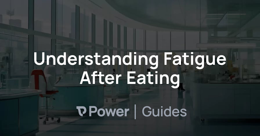 Header Image for Understanding Fatigue After Eating