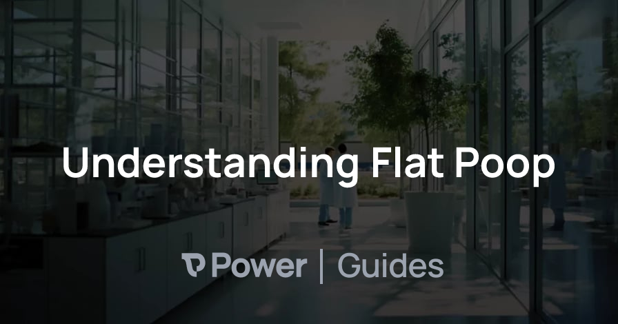 Header Image for Understanding Flat Poop