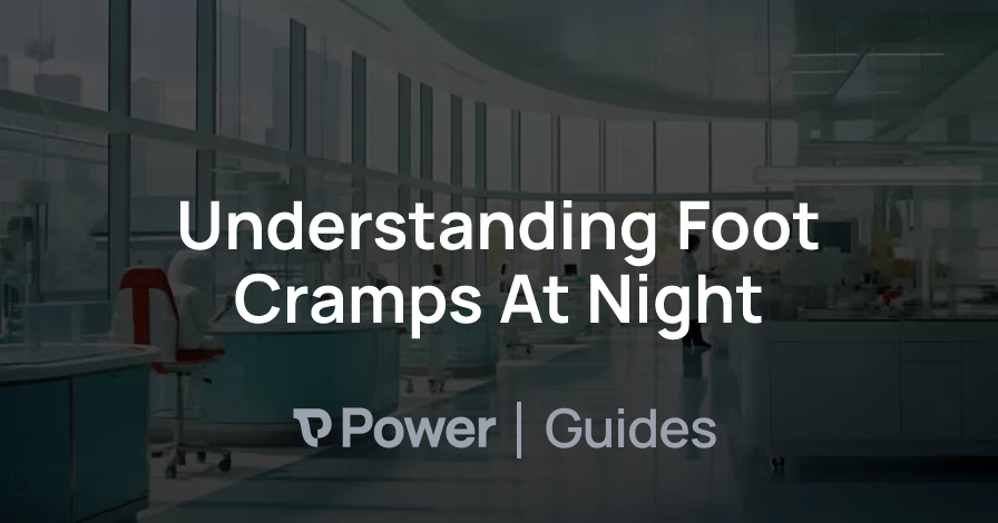 Header Image for Understanding Foot Cramps At Night