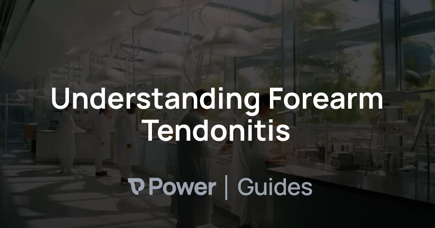 Header Image for Understanding Forearm Tendonitis