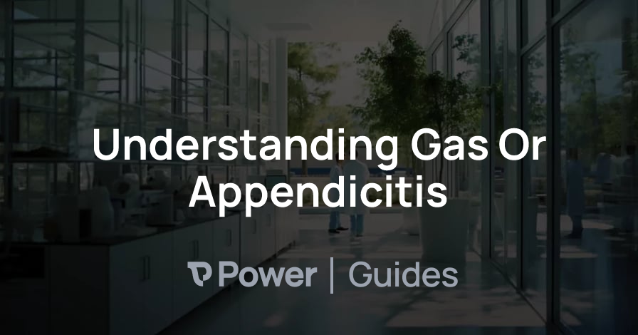 Header Image for Understanding Gas Or Appendicitis