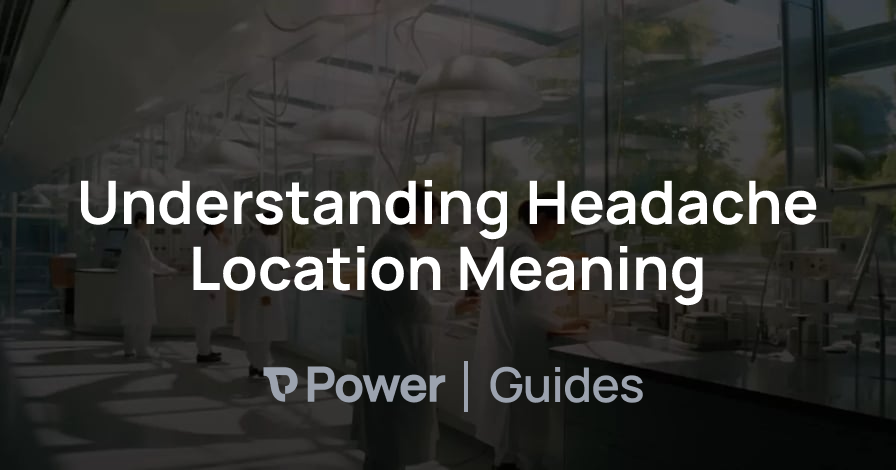Header Image for Understanding Headache Location Meaning