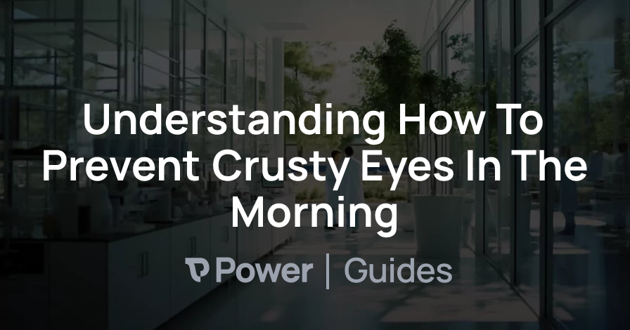 Header Image for Understanding How To Prevent Crusty Eyes In The Morning