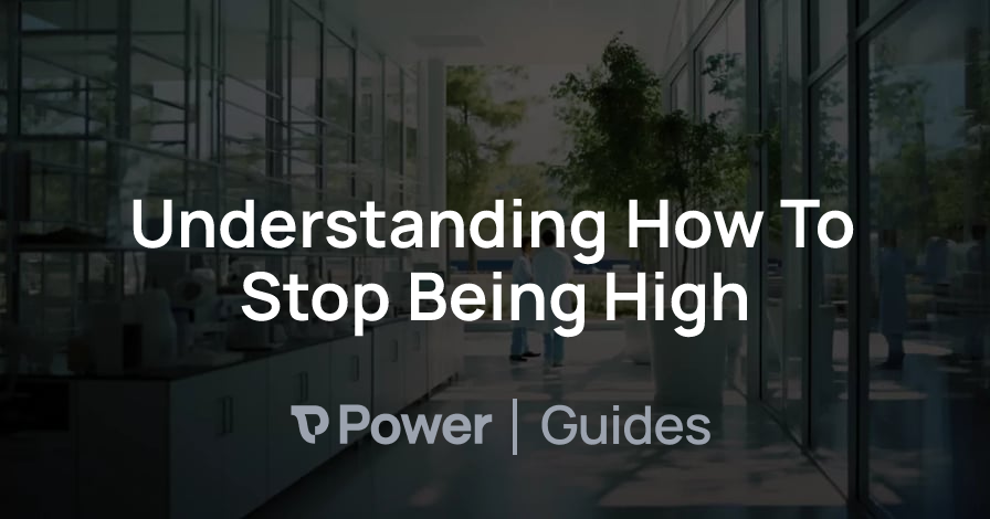 Header Image for Understanding How To Stop Being High