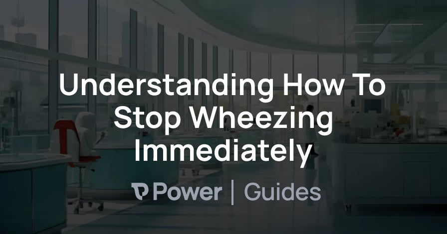 Header Image for Understanding How To Stop Wheezing Immediately