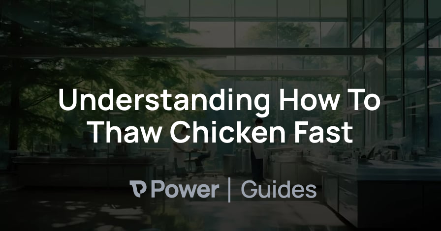 Header Image for Understanding How To Thaw Chicken Fast