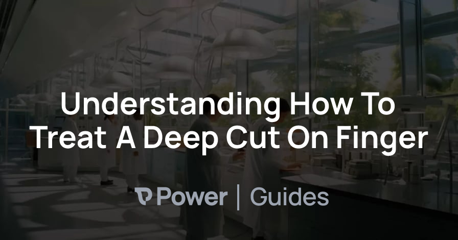 Header Image for Understanding How To Treat A Deep Cut On Finger