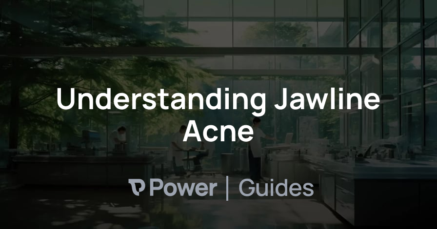 Header Image for Understanding Jawline Acne