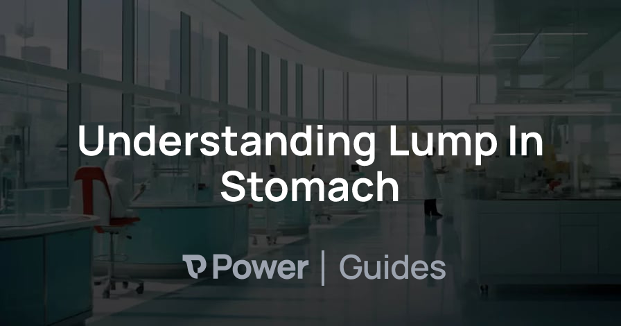 Header Image for Understanding Lump In Stomach