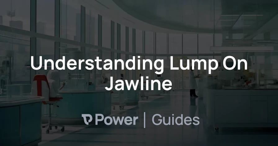 Header Image for Understanding Lump On Jawline