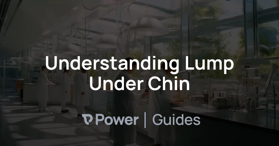 Header Image for Understanding Lump Under Chin