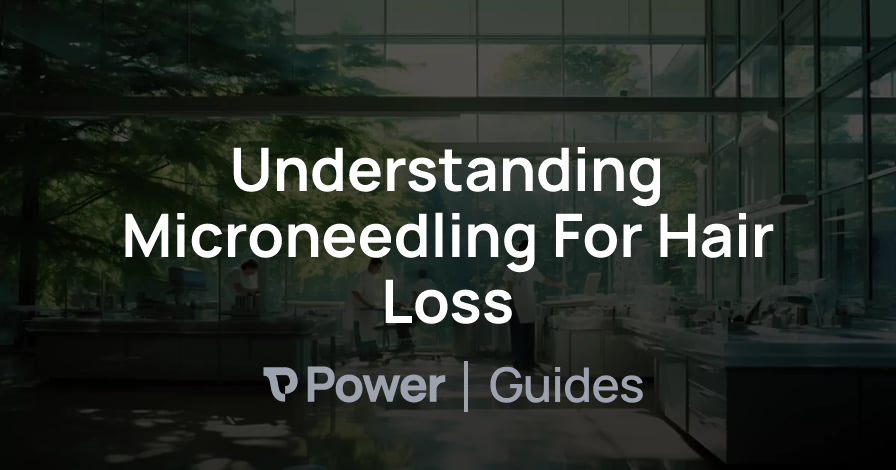 Header Image for Understanding Microneedling For Hair Loss