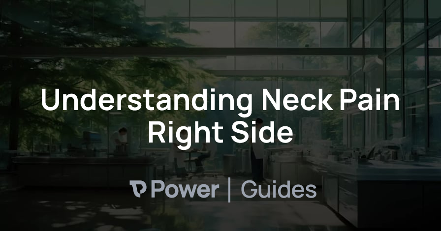 Header Image for Understanding Neck Pain Right Side