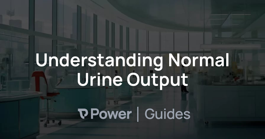 Header Image for Understanding Normal Urine Output