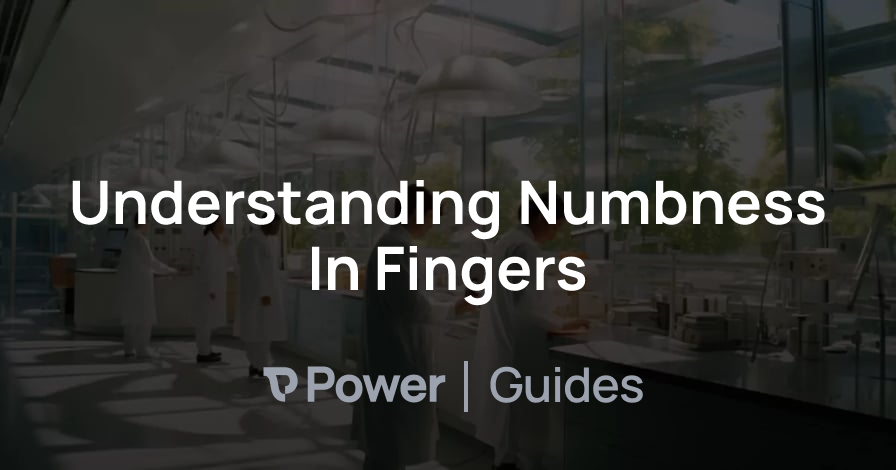 Header Image for Understanding Numbness In Fingers