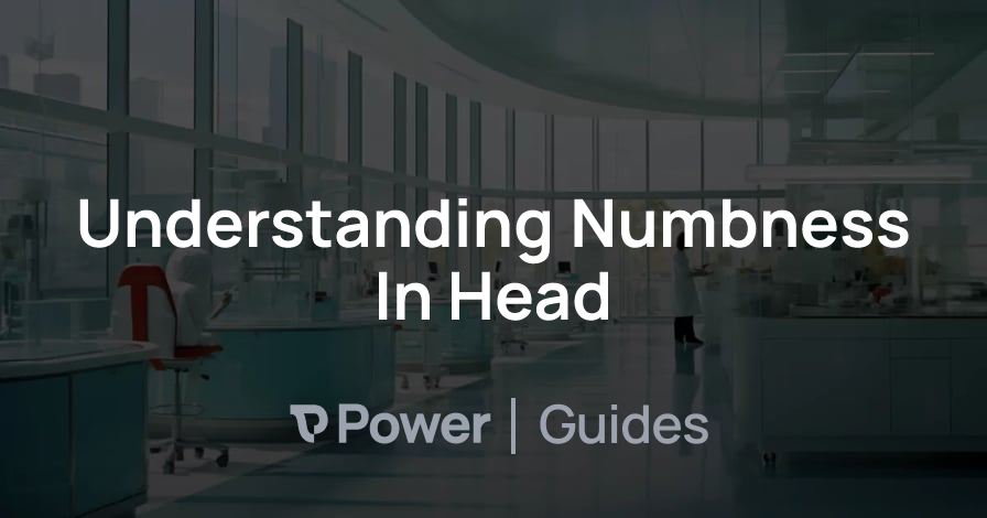 Header Image for Understanding Numbness In Head