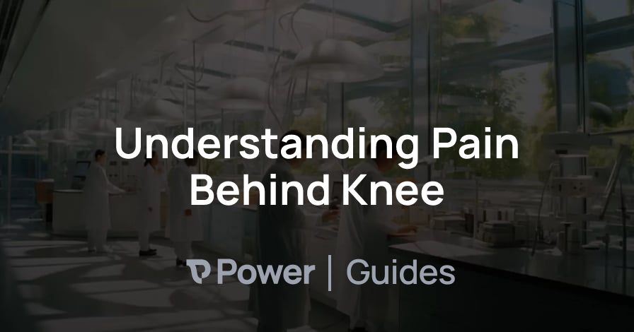 Header Image for Understanding Pain Behind Knee